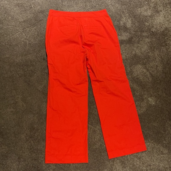 Boden women’s red pants- worn for one occasion.  Size is US8L UK12L. - Picture 4 of 4